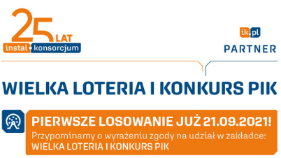 WIELKA LOTERIA PIK - nagrody rozlosowane (PROGRAM PARTNERSKI)