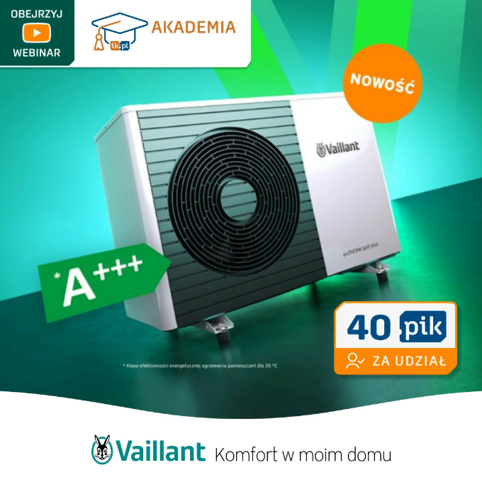 Vaillant aroTHERM Split plus i sterowanie internetowe dla serwisantów