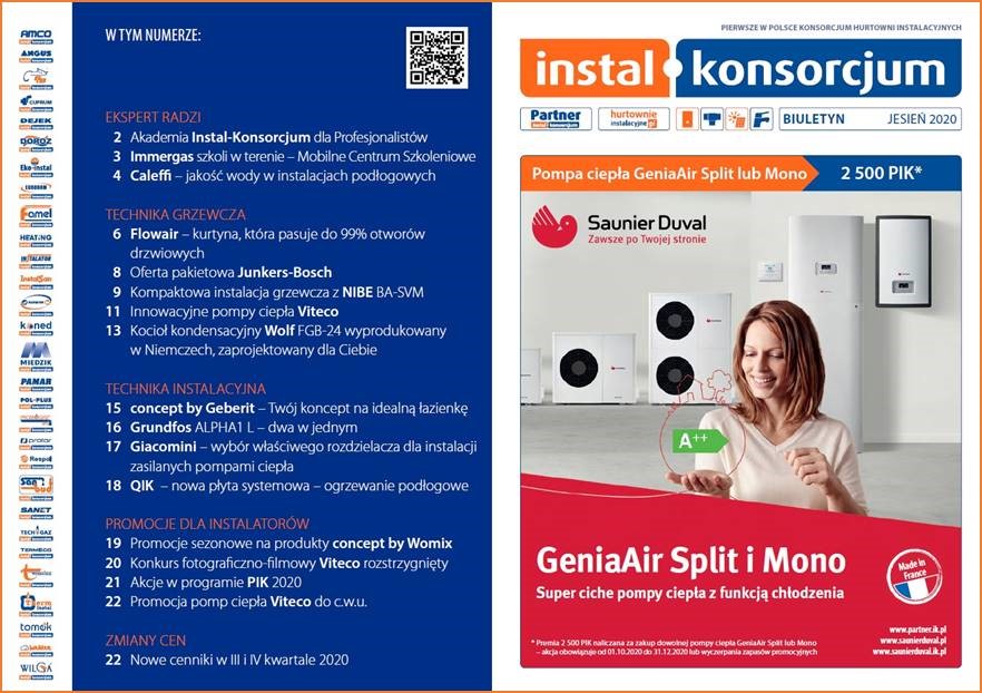 E-Biuletyn Instal-Konsorcjum - wydanie jesienne 2020r.
