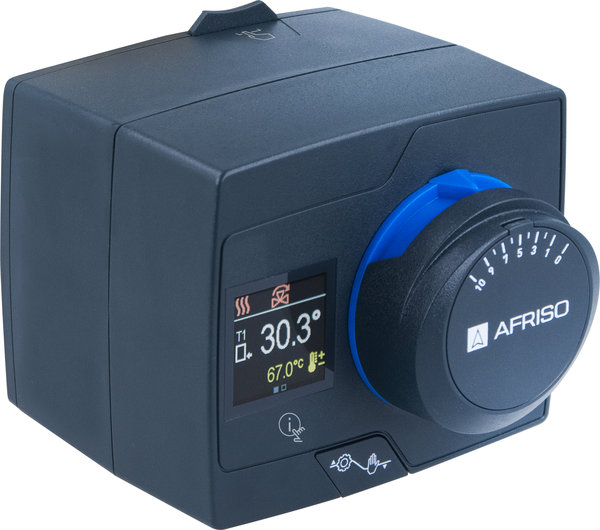 Regulator pogodowy ARC 345 ProClick, 3 czujniki, 230 V AC, z funkcją sterowania pompą