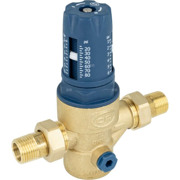 Reduktor ciśnienia wody BPR 421 z siatką filtracyjną, półśrubunki R1/2'', 1 ÷ 6 bar