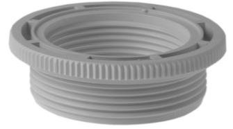 Redukcja do zbiornika oleju, z tworzywa sztucznego, G2''x GW G1 1/2''