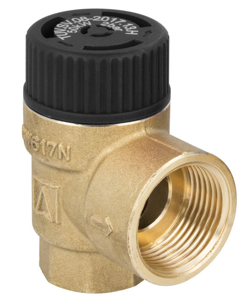 Zawór przelewowy AFRISO MSS mosiądz 6 bar GW 1/2'' x 3/4''