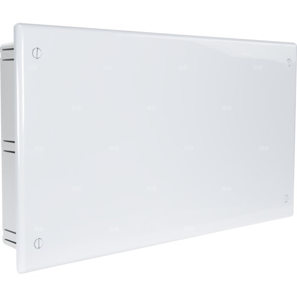 Plastikowa szafka do rozdzielacza wody użytkowej ADM, 10 punktów poboru, 330 X 625 X 88 mm