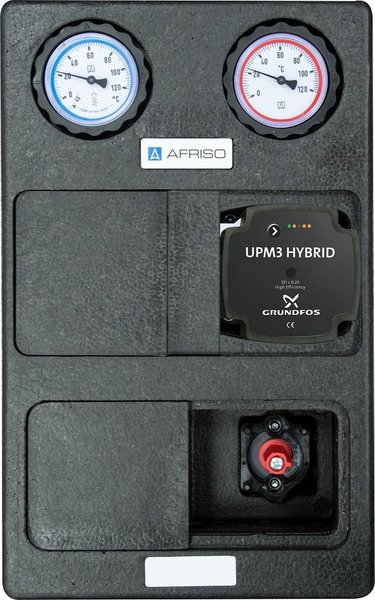 Grupa pompowa PrimoTherm K 180-2 DN25 GP 3-WM, pompa Grundfos UPM3 Hybrid, zawór mieszający ARV Kvs  Vario
