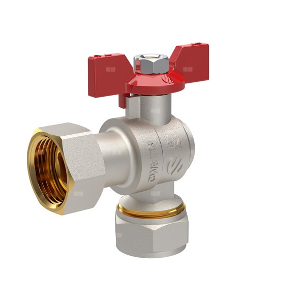 SENA VA30 zawór kulowy 26x3 - 1 RN uchwyt motylkowy