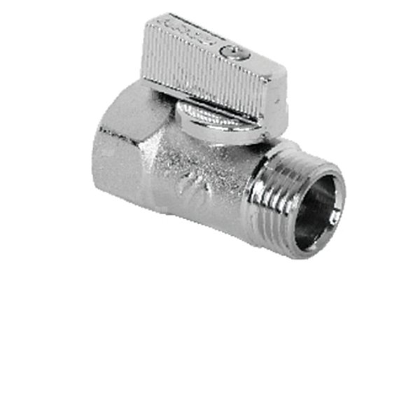 Zawór kulowy ARCO MINI 1/2'' GZ x GW, uchwyt: niebieski