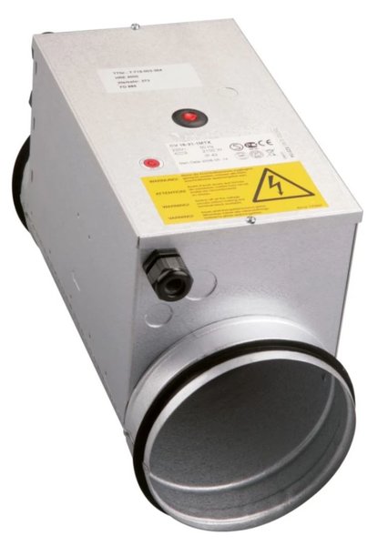 HRE160-1200 – nagrzewnica elektryczna wstępna DN160, do użytku w zimnym klimacie