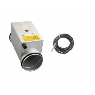 Nagrzewnica wtórna DN100 moc 600 W HRE-A 100-600