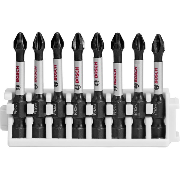 Bit PRO Phillips Impact, PH2, 55 mm, 8 szt.