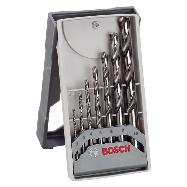 7-częściowy zestaw Wierteł do metalu HSS-G Mini X-LIne, 135 st. 2, 3, 4, 5, 6, 8, 10 mm