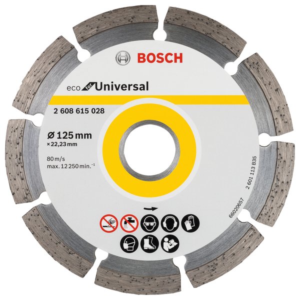 10SZT. TARCZA DIAM. ECO SEGM. 125 /22,23