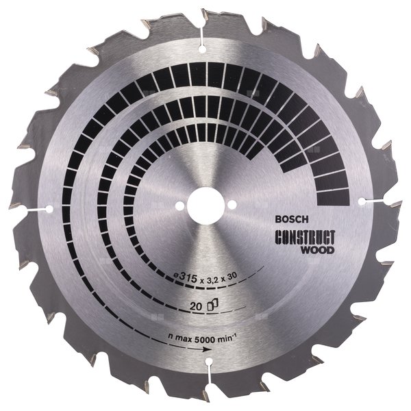 Tarcza pilarska Construct Wood PIŁA TARCZ.-T CONS W. TOP 315X3.2X30Z20