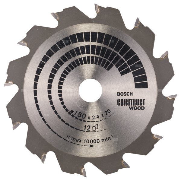Tarcza pilarska Construct Wood PIŁA TARCZ.-H CONS W. 150X2.4X20/16Z12