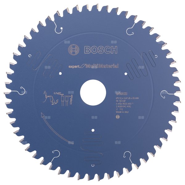 Tarcza pilarska Expert for Multi Material EXPERT/MULTI.M MITRE 210X30X2.4/1.8 54T