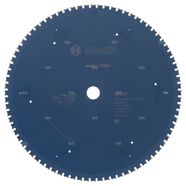 Tarcza pilarska Expert for Steel PIŁA TARCZ EXP/STEEL 355X25,4X80MM