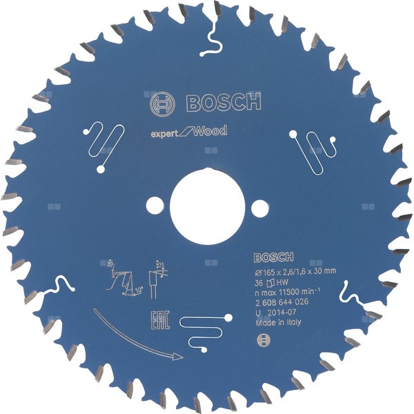 Tarcza pilarska Expert for Wood KSB EXPERT FOR WOOD 165X30X2,6 36T