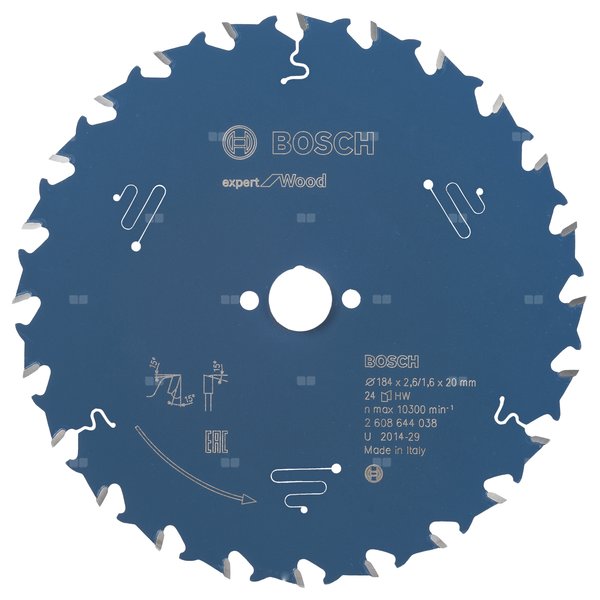 Tarcza pilarska Expert for Wood KSB EXPERT FOR WOOD 184X20X2,6 24T