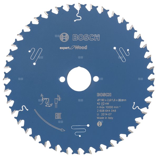 Tarcza pilarska Expert for Wood KSB EXPERT FOR WOOD 190X30X2,6 40T