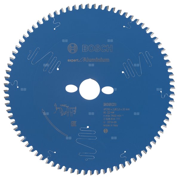 Tarcza pilarska Expert for Aluminium KSB EXPERT FOR ALUMINUM 250X30X2,8 80T