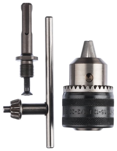 Zębaty uchwyt wiertarski z adapterem SDS plus D = 1,5 - 13 mm, SDS plus