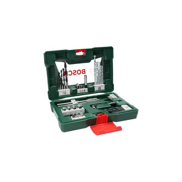 41-częściowy zestaw wierteł i końcówek wkręcających V-Line z wkrętarką kątową