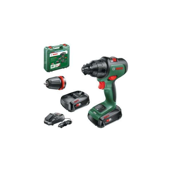 Bosch wiertarko-wkrętarka akumulatorowa z udarem AdvancedImpact 18V (x 2,5Ah