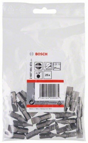 BIT PŁASKI 1,6X8,0 EH 25PC NEW