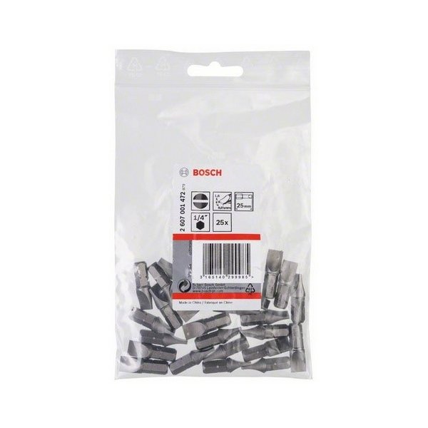 BIT PŁASKI 1,6X8,0 EH 25PC NEW