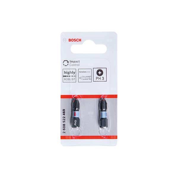 BIT IMPACT 25MM, 2XPH3