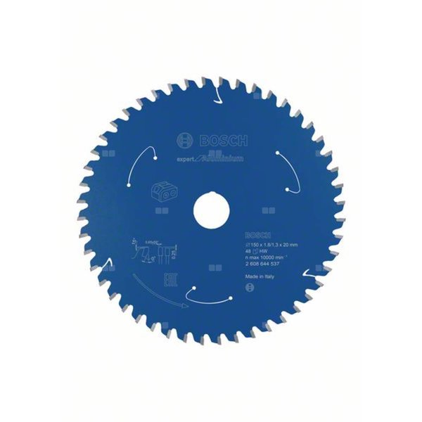 Ostrze do piły tarczowej bezprzewodowej Expert for Aluminium 150 x 1,8 / 1,3 x 20 T48