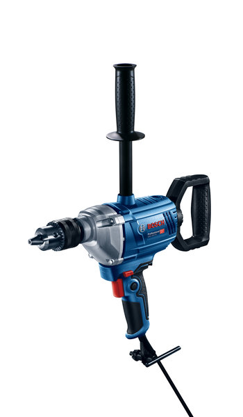 Wiertarka GBM 1600 RE 850 W, max. FI stal 16 mm, max. FI mieszadła 160 mm, 0-630 obr., 11 Nm, E