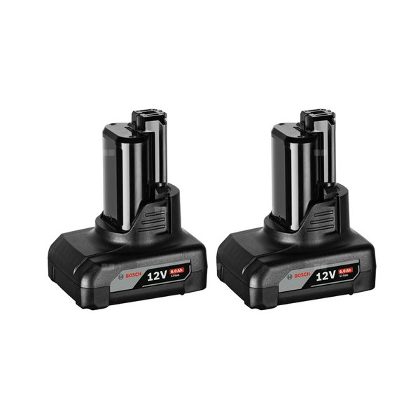 Akumulator 2x GBA 12V 6,0Ah Li-Ion 12 V, 2x 6,0 Ah, karton