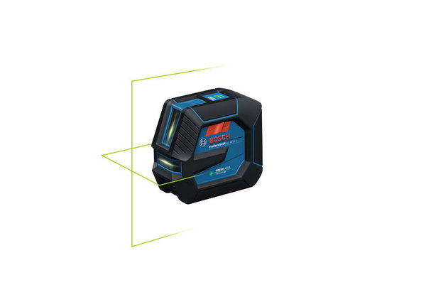 Laser liniowy GLL 20-22 G z 4 bateriami (AA), statywem