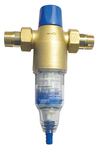 BWT EUROPAFILTER RS (RF) 1" - filtr mechaniczny z płukaniem wstecznym (90 µm)