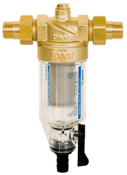 BWT PROTECTOR mini C/R 1/2" - filtr mechaniczny z płukaniem (100 µm)
