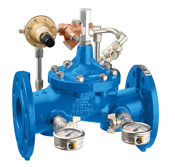 Regulator ciśnienia DN65 z zaw. pilotowym