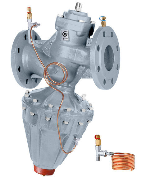 Regulator różnicy ciśnienia (DPRV) DN 65 800÷1600