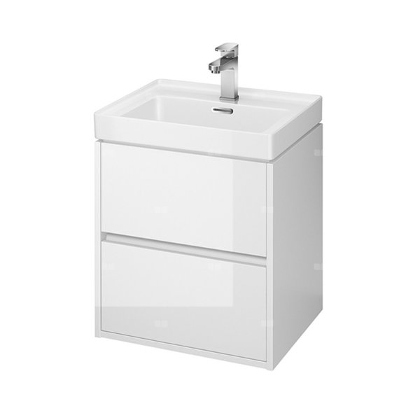 SET B103 CREA 50 BIAŁY ZMONT (SZAFKA + UMYWALKA) WIR