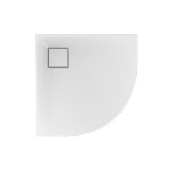 BRODZIK PÓŁOKRĄGŁY TAKO SLIM 80X4 + SYFON