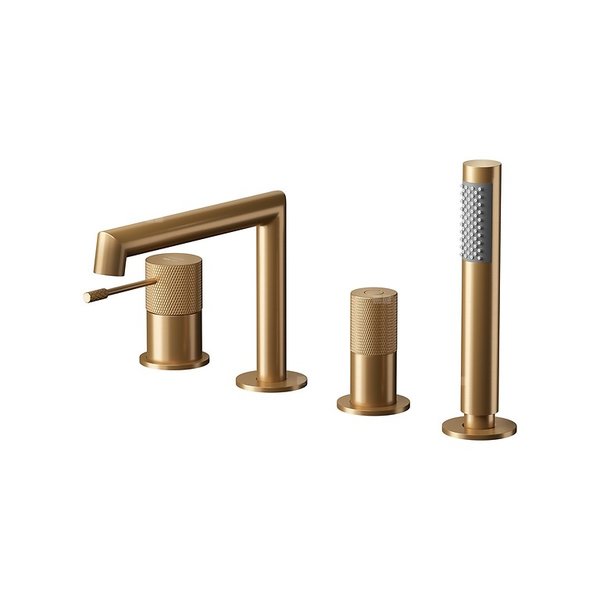 BATERIA NAWANNOWA WIELOOTWOROWA ZEN MIEDŹ SZCZOTKOWANA