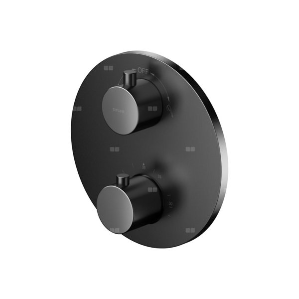 BATERIA WAN-NATR TERMOST. PODTYNKOWA ZEN Z BOKSEM CZARNY GUN METAL