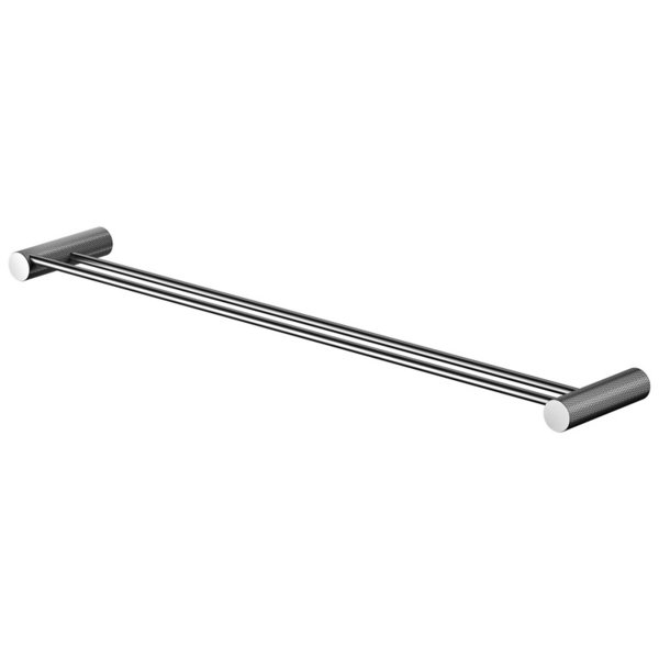 WIESZAK NA RĘCZNIK PODWÓJNY ZEN CZARNY GUN METAL