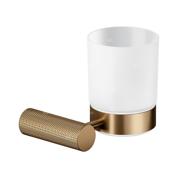 KUBEK ŚCIENNY ZEN MIEDŹ SZCZOTKOWANA