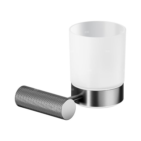 KUBEK ŚCIENNY ZEN CZARNY GUN METAL