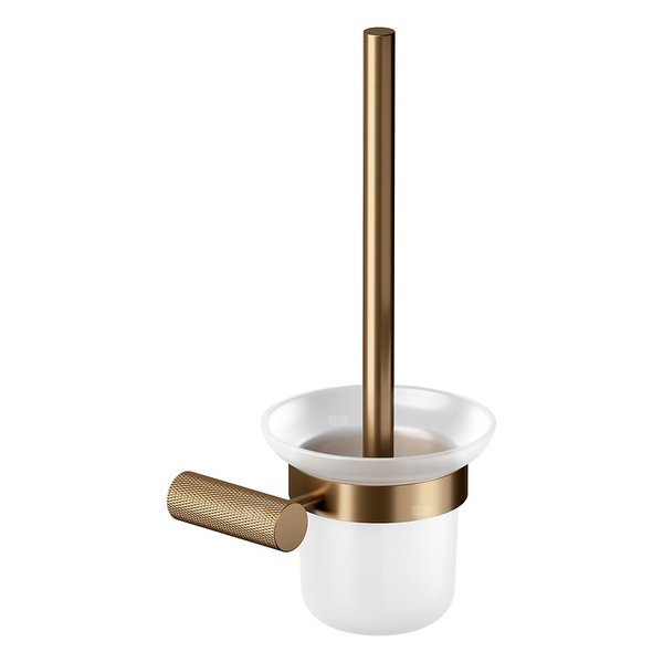 SZCZOTKA DO WC WISZĄCA ZEN MIEDŹ SZCZOTKOWANA