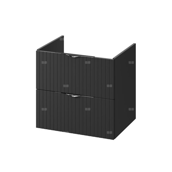 SZAFKA PODUMYW. TIRSO 60 CZARNY MAT DSM FSC MIX70% SGSCH-COC-007574