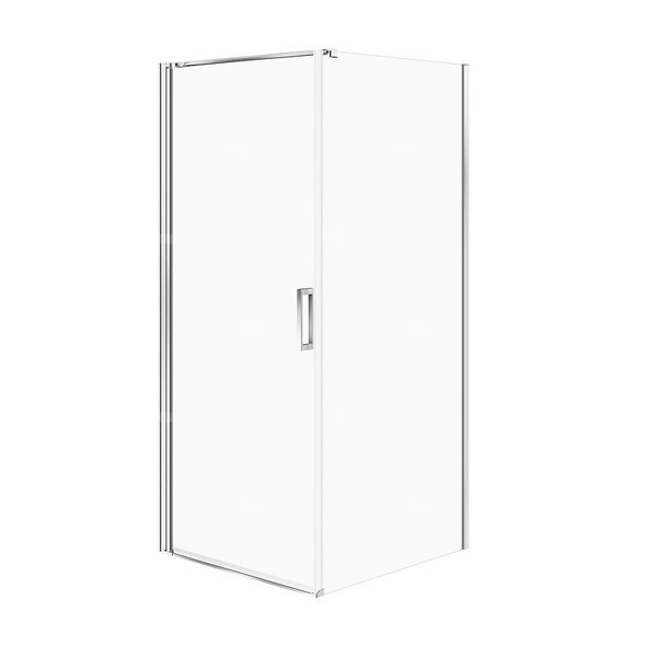 SET C384 KABINA MODUO PROSTOKĄTNA 1 DRZWI PEŁNE 80X90X195 WIR