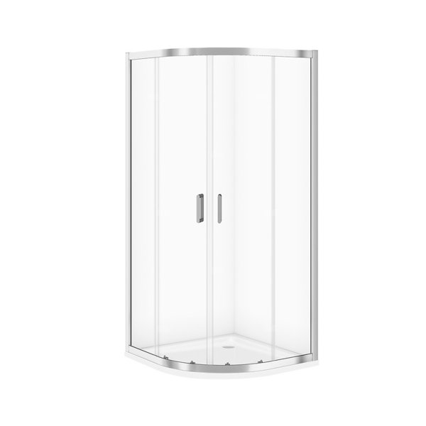 SET C184 KABINA ARTECO PÓŁOKRĄGŁA 90X190 SZK TRANS + BR TAKO 90X4 WIRT