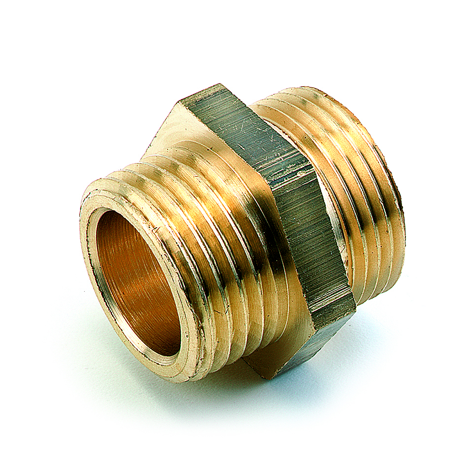 Nypel COMAP 9800 Jednoczęściowy, brąz, 1/2'' x 3/4'' (GZ)